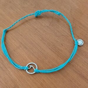 Pura Vida wave charm bracelet